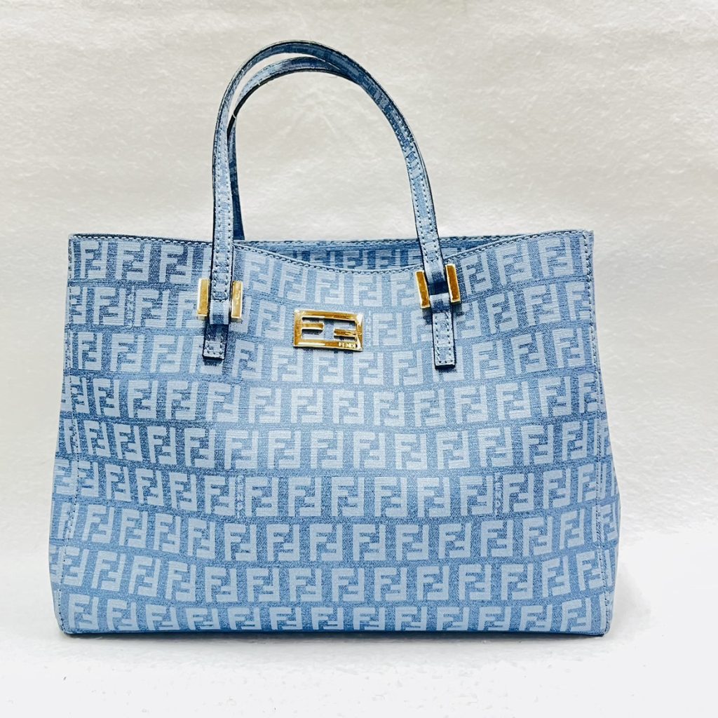 FENDI フェンディ ズッカ柄 ハンドバッグ